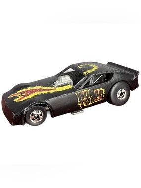 Vintage 1977 Hot Wheels Human Torch Marvel Plymouth Arrow Funny Car Black